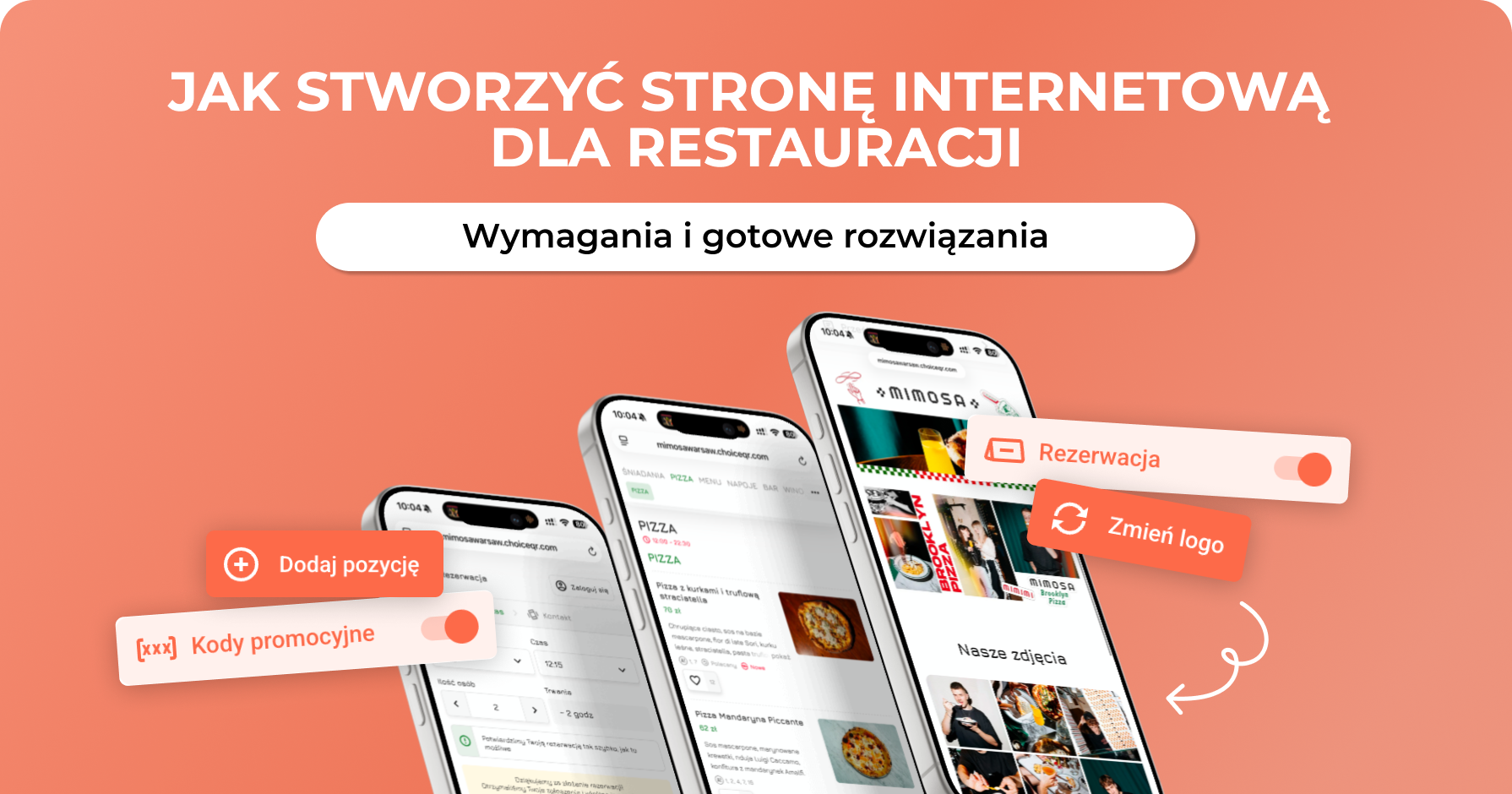 Jak stworzyć stronę internetową dla restauracji — wymagania i gotowe rozwiązania - ChoiceQR