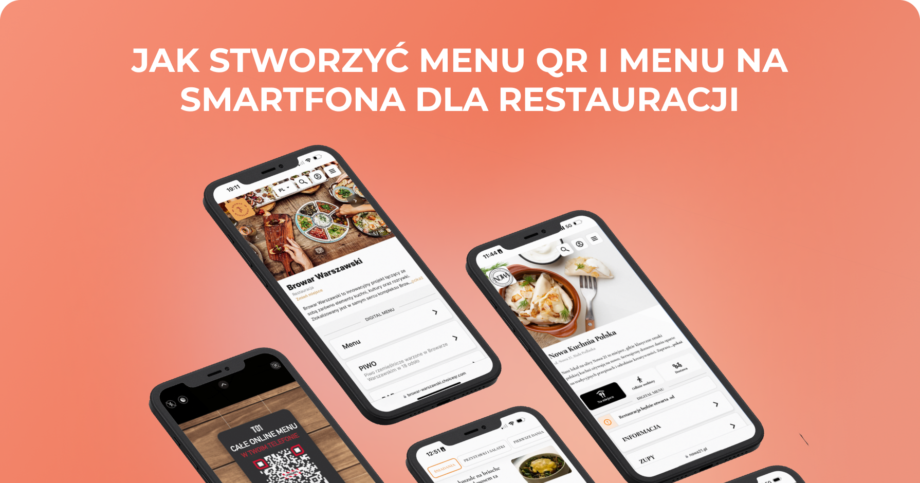 Jak stworzyć menu QR i menu na smartfona dla restauracji - ChoiceQR